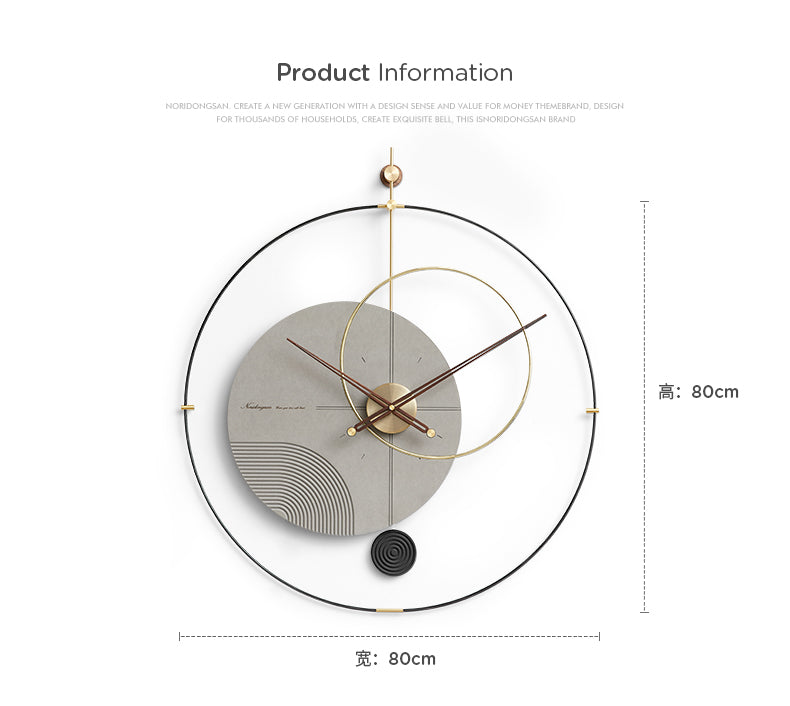 The Universal Genesis – Luxe Wall Clock Size:- 32*36 Inch