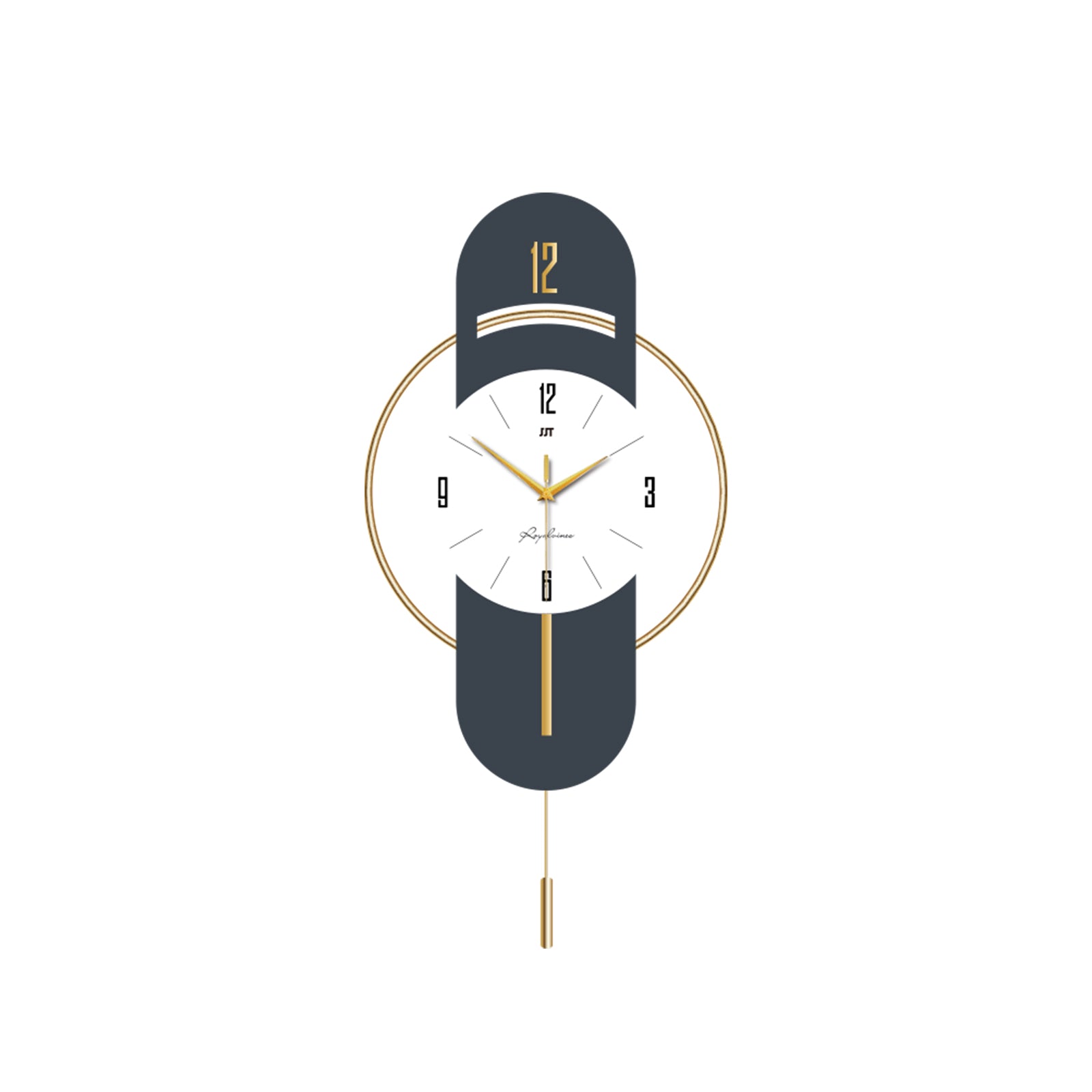 Nordic Modern Metal Wall Clock - Shreya home decor