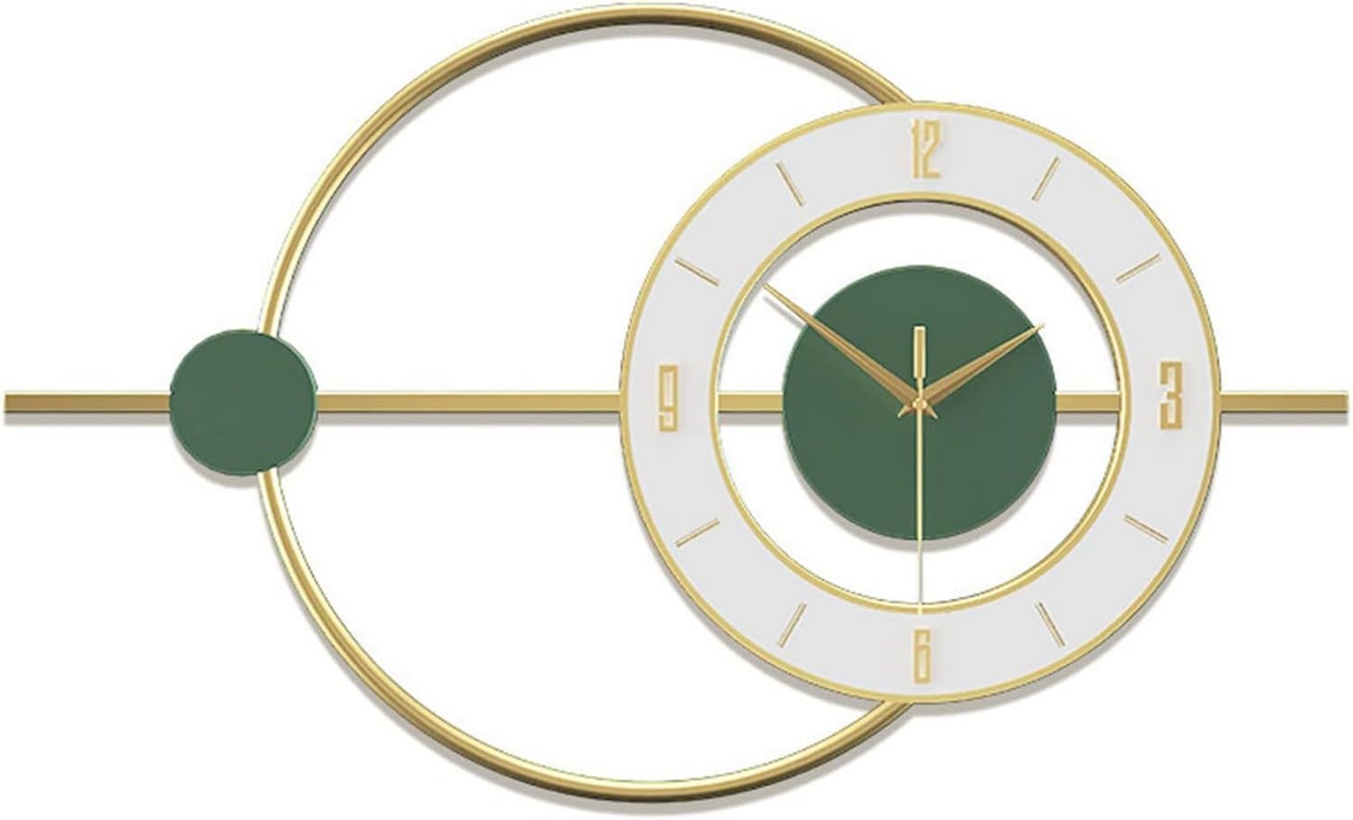 Wall Clock Silent Art Wall Clock Modern Metal Wall Clock - Shreya home decor