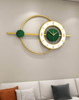 Wall Clock Silent Art Wall Clock Modern Metal Wall Clock - Shreya home decor