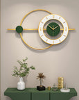 Wall Clock Silent Art Wall Clock Modern Metal Wall Clock - Shreya home decor