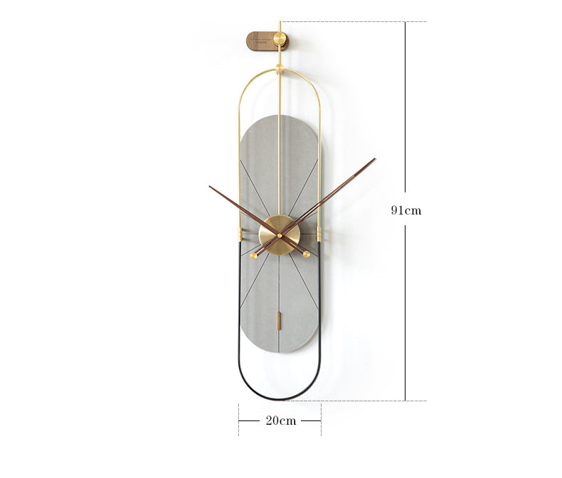 GALLERIA CAPSULE WALL CLOCK