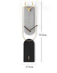 Multicolour Glass Novelty Wall Clock