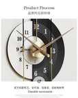 Contemporary Attractive Wall Clock Big Living Room Unique Stylish Large Wall Watches