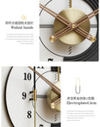 Contemporary Attractive Wall Clock Big Living Room Unique Stylish Large Wall Watches