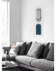 Multicolour Glass Novelty Wall Clock