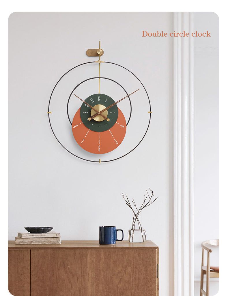 Iron European Style Modern Antique and Stylish Wall Clock Size:- 24*28 Inch
