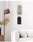 Multicolour Glass Novelty Wall Clock