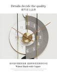 Contemporary Attractive Wall Clock Big Living Room Unique Stylish Large Wall Watches
