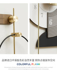 Contemporary Attractive Wall Clock Big Living Room Unique Stylish Large Wall Watches