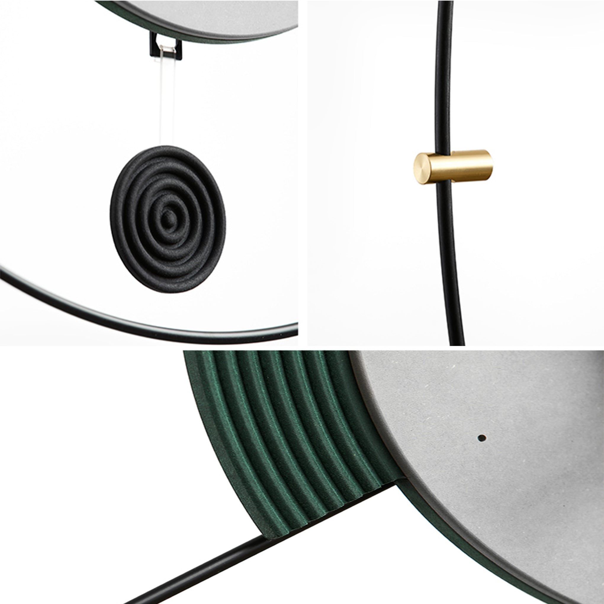 Cosmic Luxe Wall Clock in The Celestial Creation Size:- 32*36 Inch