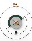 Cosmic Luxe Wall Clock in The Celestial Creation Size:- 32*36 Inch