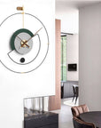 Cosmic Luxe Wall Clock in The Celestial Creation Size:- 32*36 Inch