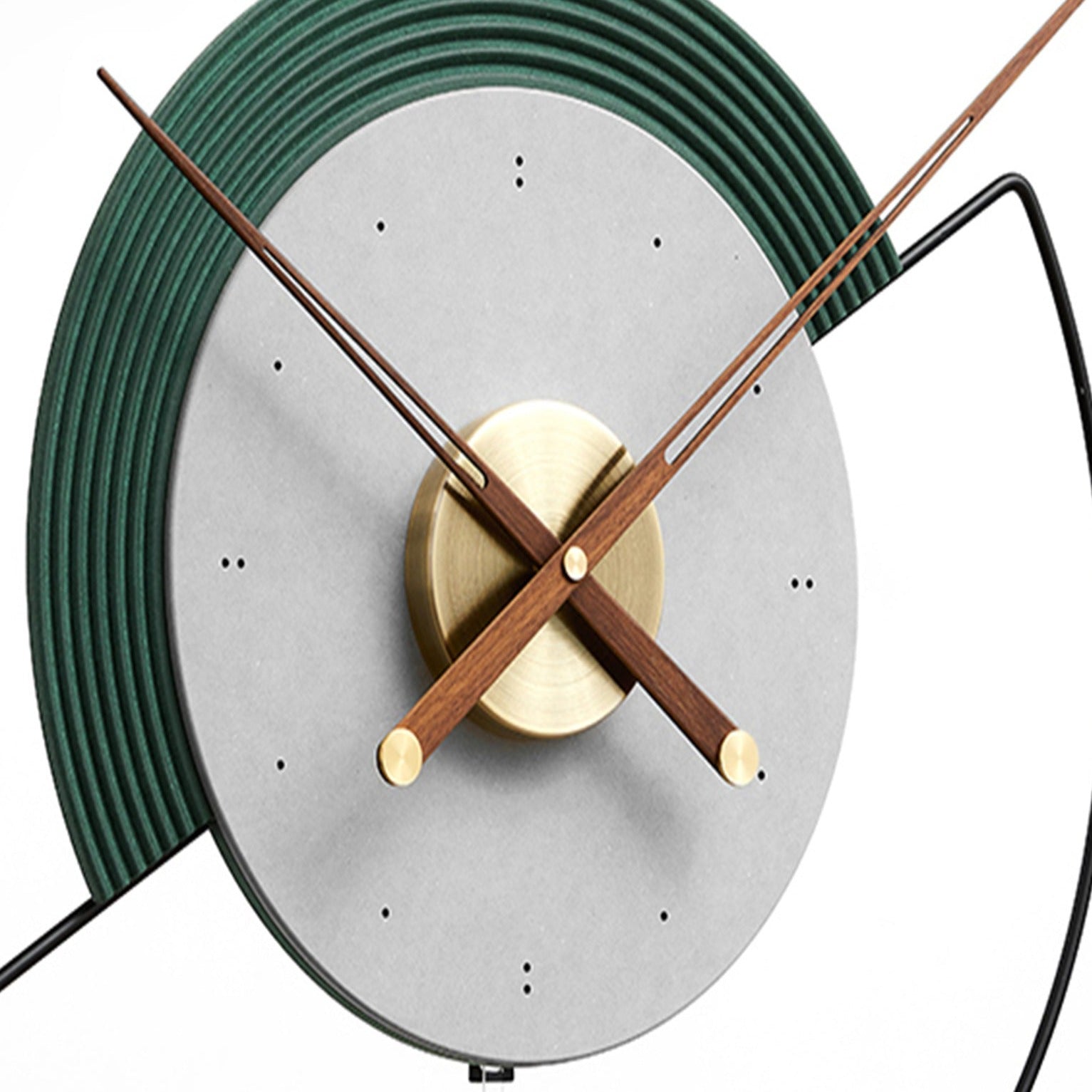 Cosmic Luxe Wall Clock in The Celestial Creation Size:- 32*36 Inch