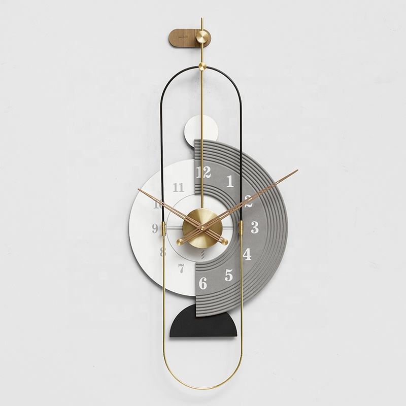 Contemporary Attractive Wall Clock Big Living Room Unique Stylish Large Wall Watches
