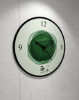 CIRCLES OF PROSPERITY WALL CLOCK ART