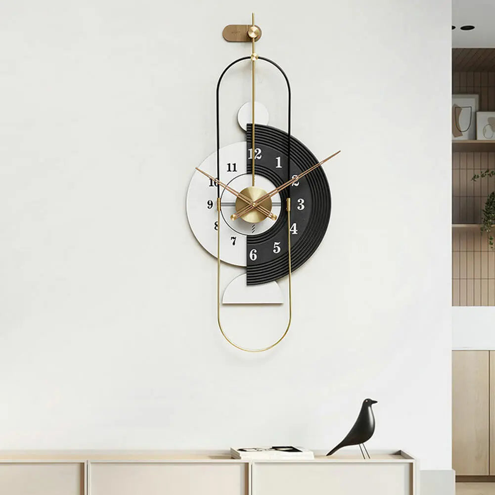 Contemporary Attractive Wall Clock Big Living Room Unique Stylish Large Wall Watches