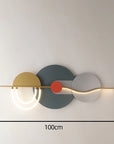 Multi LED Modern Metal Wall Art For Home Decor