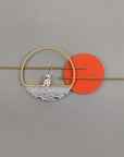 LED Astronaut Metal Wall Decor For Home Decor