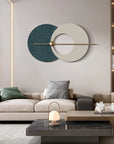 LED Modern Wall Art With Girl Sitting on It