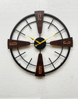 Metal Wall Clock, Fancy Designer Stylish Wall Clock - Shreya home decor