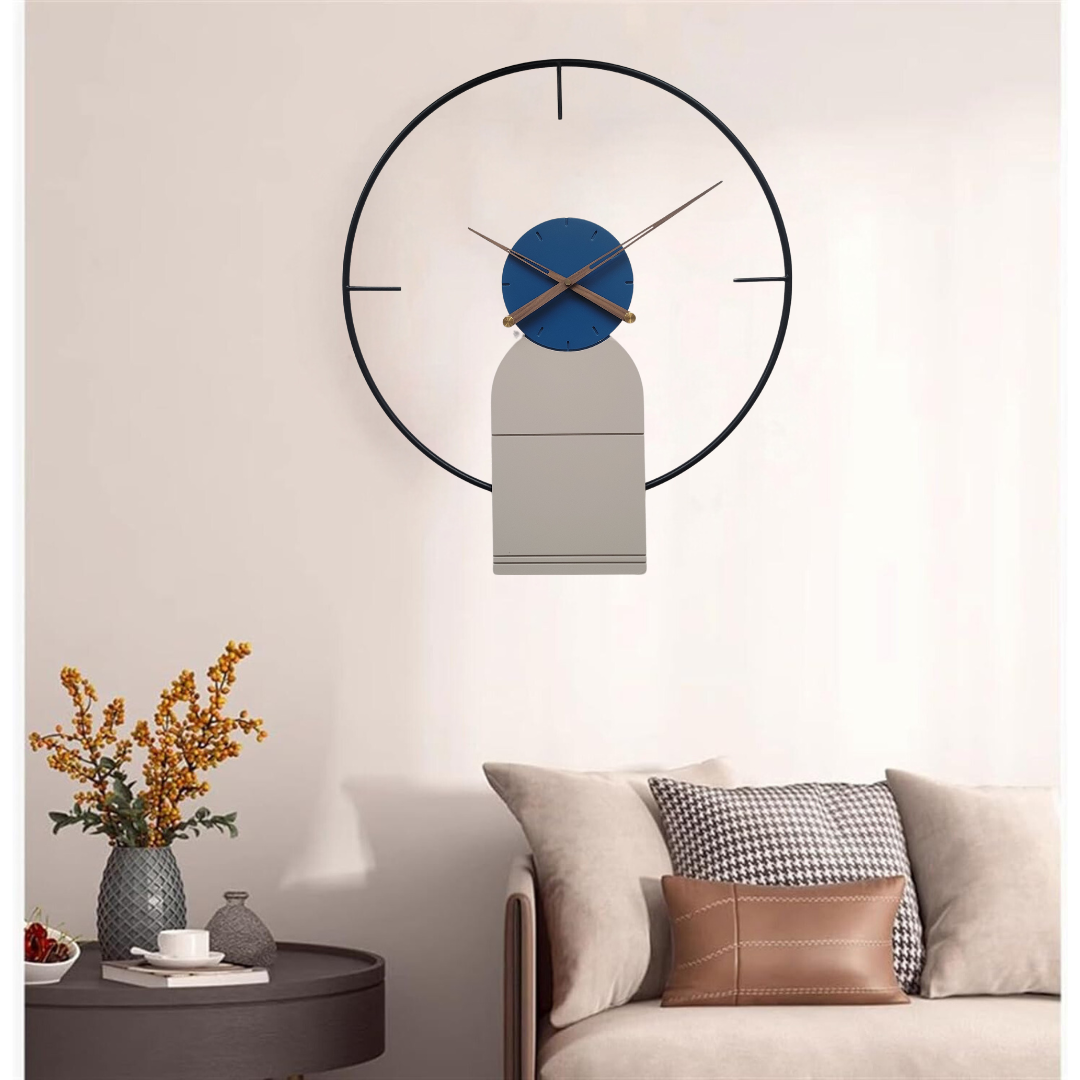 Wall Clock Silent Art Wall Clock Wall Sculptures - Shreya home decor