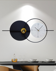 Fancy Metal Wall Clock For Home Decor - Shreya home decor