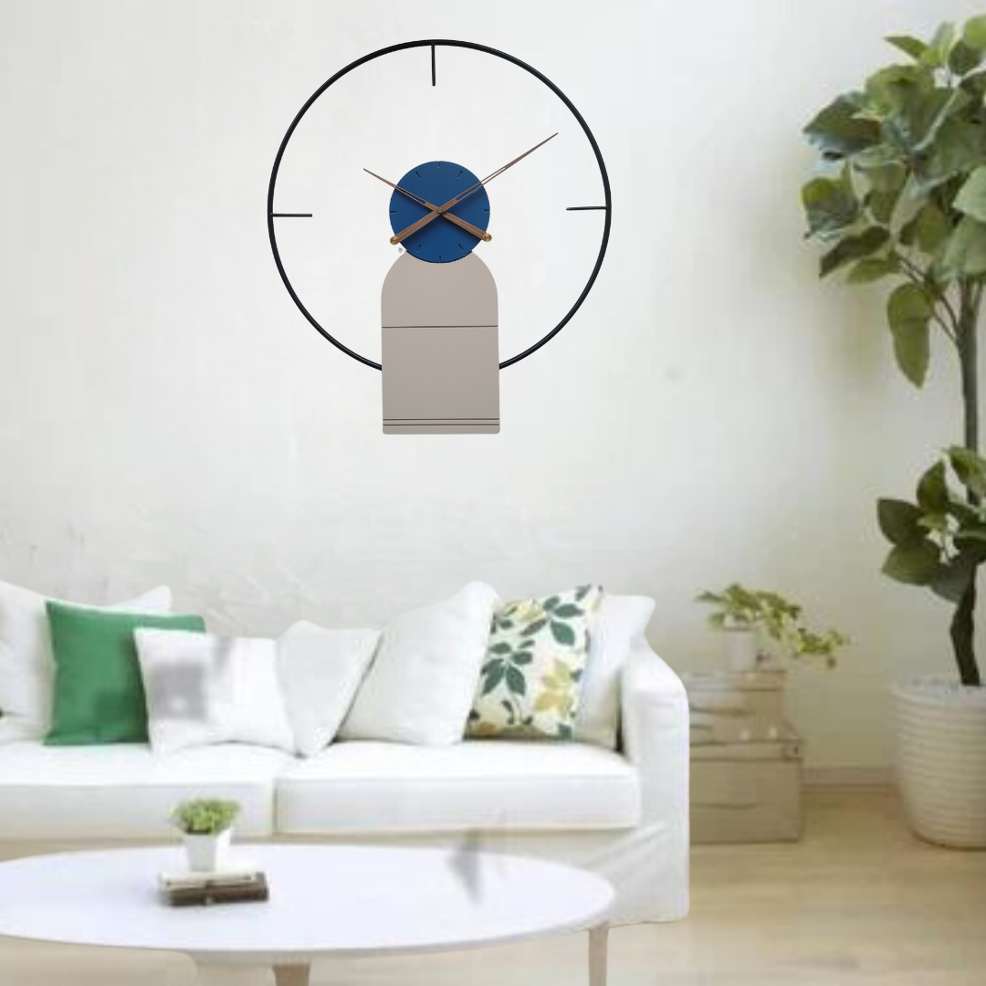 Wall Clock Silent Art Wall Clock Wall Sculptures - Shreya home decor