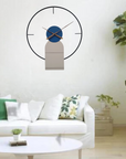 Wall Clock Silent Art Wall Clock Wall Sculptures - Shreya home decor