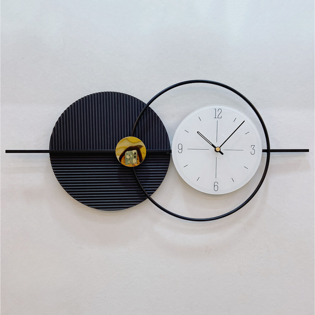 Fancy Metal Wall Clock For Home Decor - Shreya home decor
