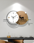 Wall Clock Silent Art Wall Clock Modern Metal Wall Clock - Shreya home decor