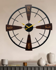 Metal Wall Clock, Fancy Designer Stylish Wall Clock - Shreya home decor
