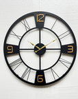 Vintage Metal Wall Clock - Shreya home decor
