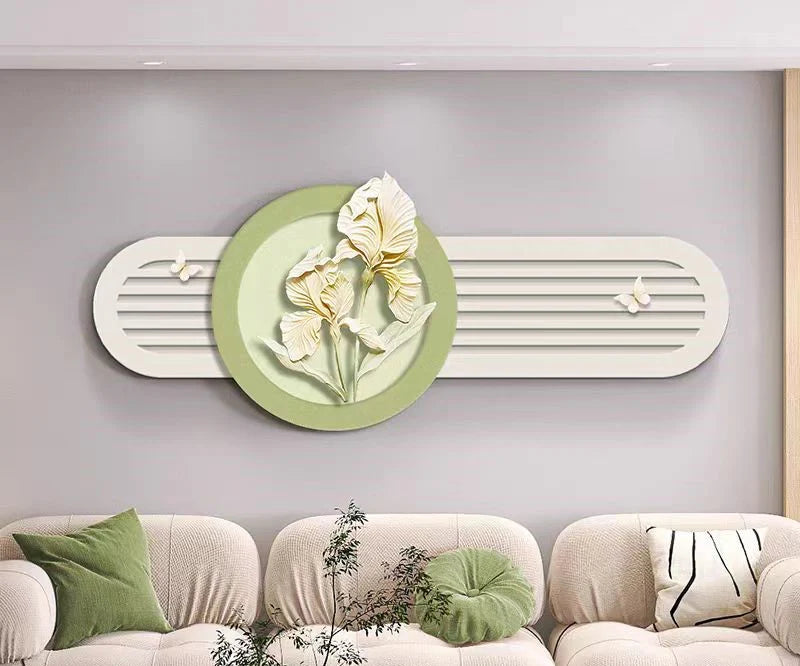 The Altruistic Flower 3D Resin Wall Decor 28 x 70 Inches