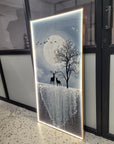 Wall Decor Decorative crystal led Paintings for Wall 24×48 inch