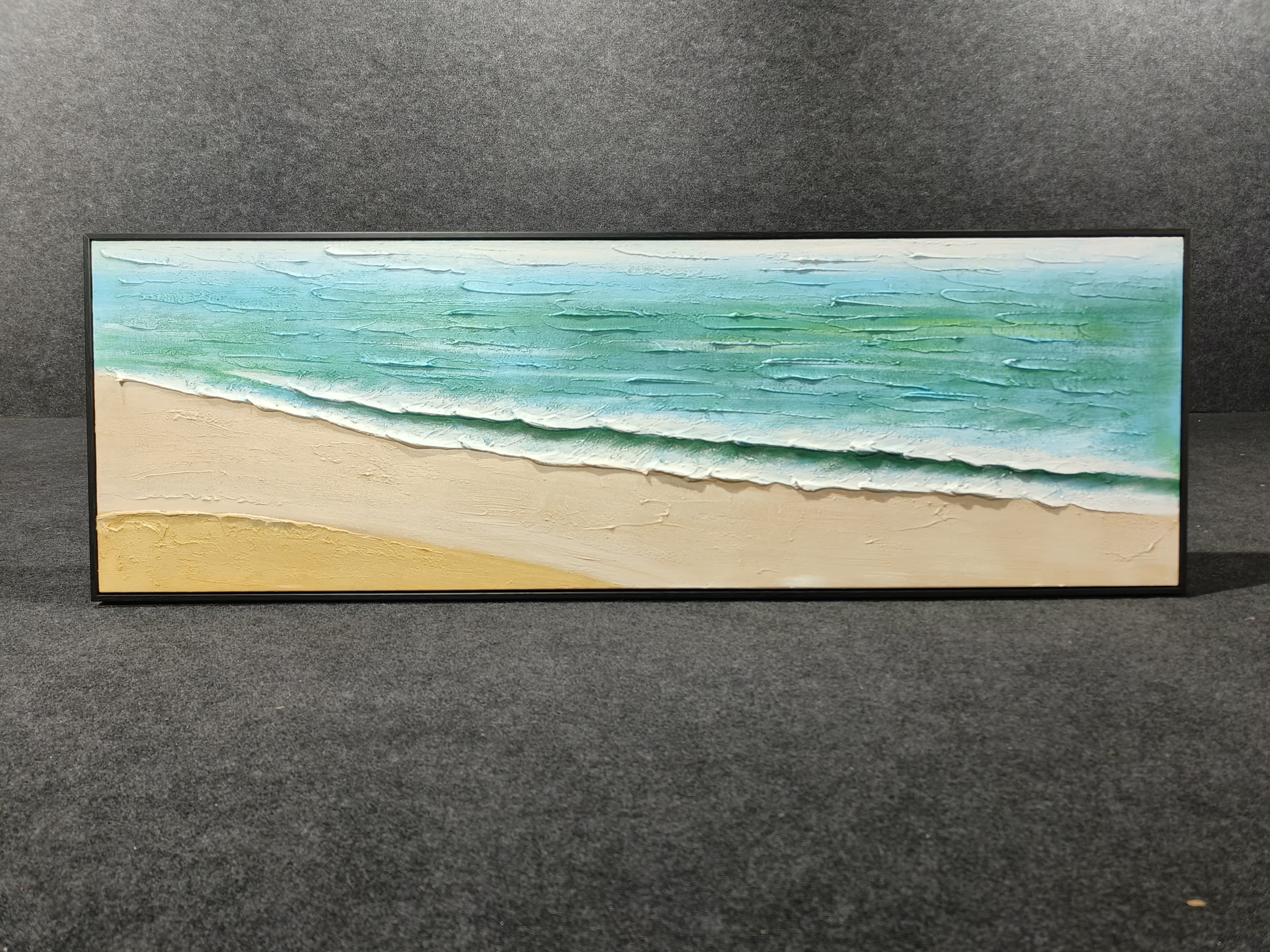 Handmade painting of A sea For Your Home Decor 150*50
