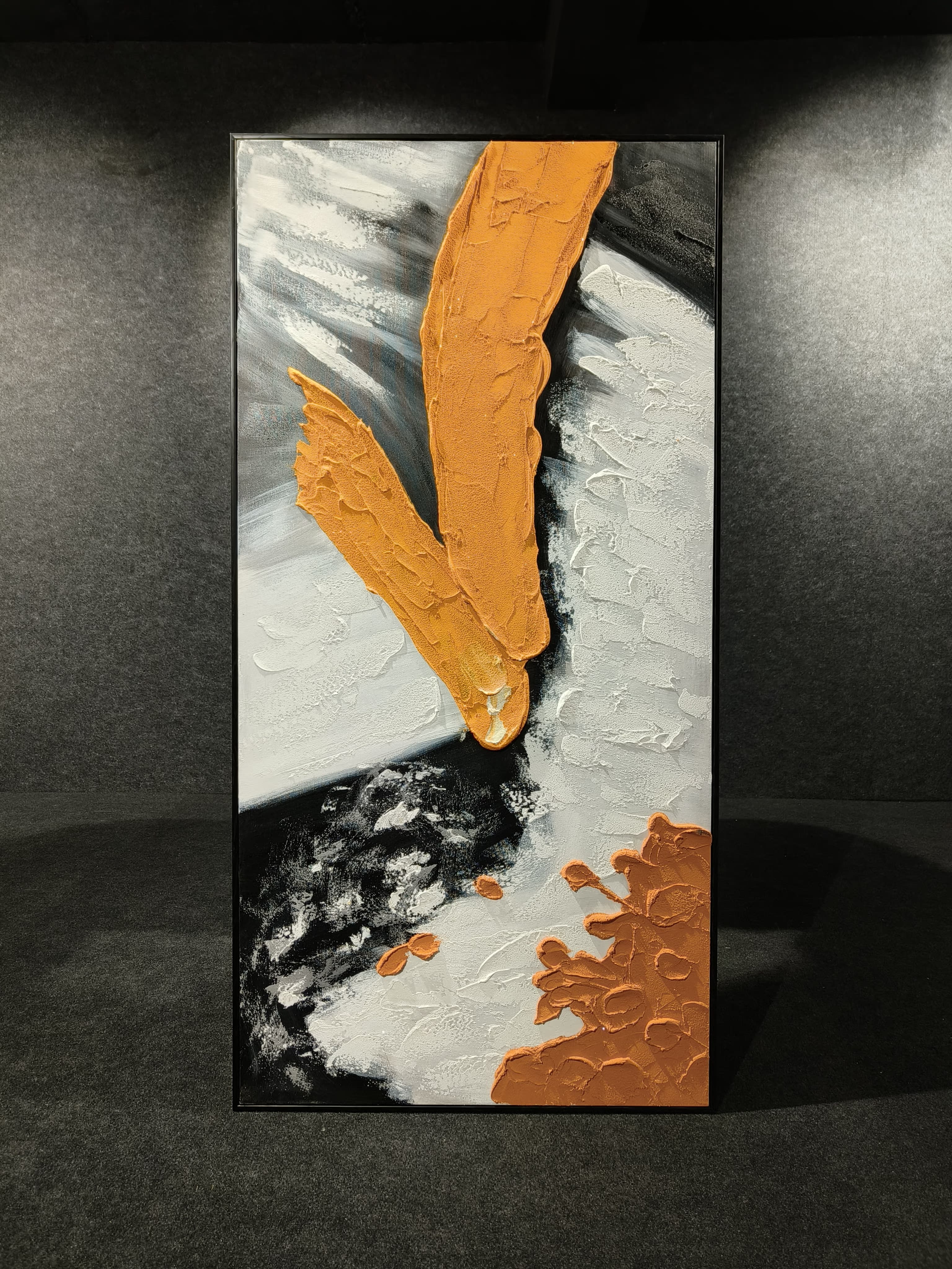Abstract Artwork Modern Handmade Painting 80*160 cm