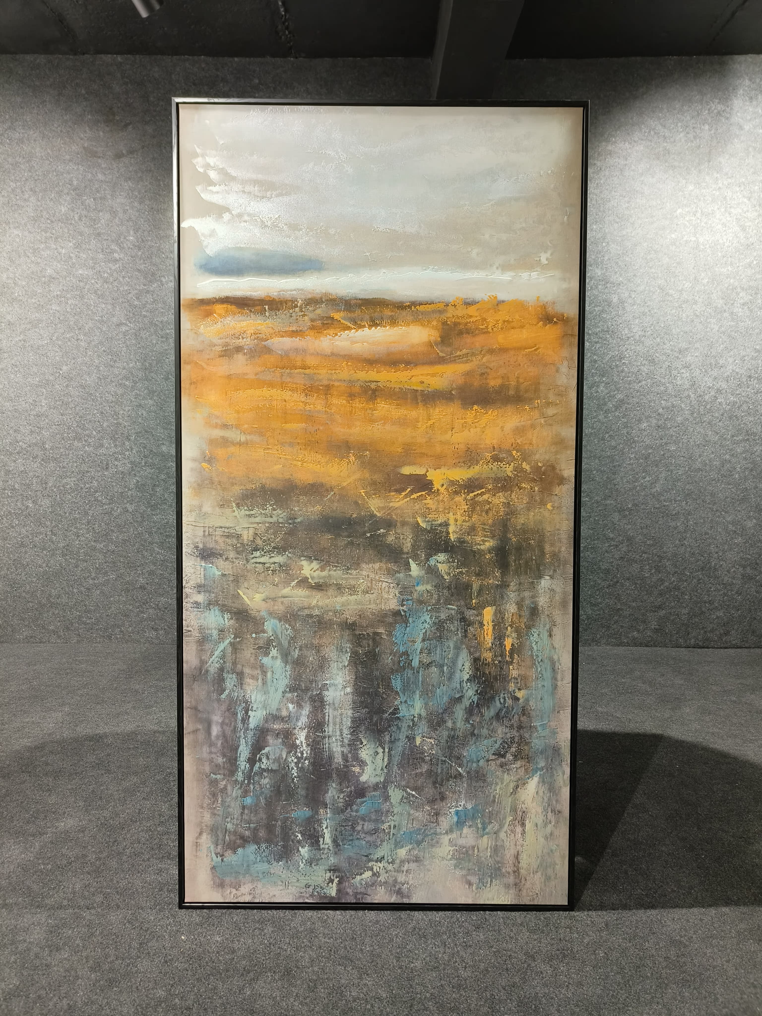 Modern Abstract Wall Handmade Painting 80*160cm