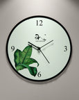 DANCING LEAVES WALL CLOCK ART