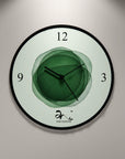 CIRCLES OF PROSPERITY WALL CLOCK ART