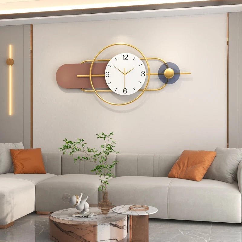 Luxury wall clock modern design living room decoration wall hanging - Shreya home decor