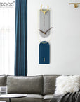 Multicolour Glass Novelty Wall Clock