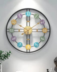 Metal Round Vintage Wall Clock - Shreya home decor