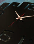 Unique Designer Metal Square Wall Clock for Living Room & Home - Shreya home decor