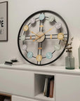 Metal Round Vintage Wall Clock - Shreya home decor