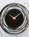 Unique Designer Metal Round Wall Clock for Living Room & Home - Shreya home decor