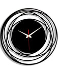 Unique Designer Metal Round Wall Clock for Living Room & Home - Shreya home decor
