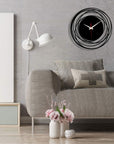 Unique Designer Metal Round Wall Clock for Living Room & Home - Shreya home decor