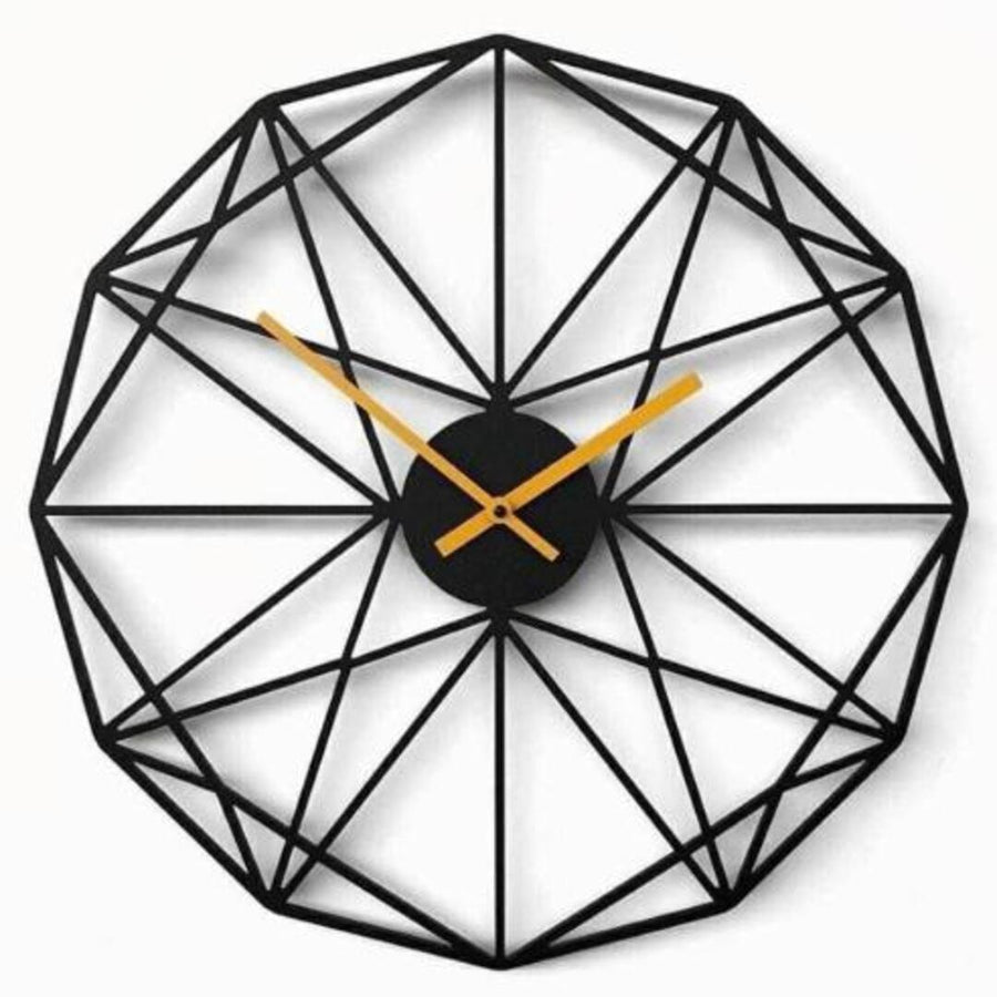 CONGRUENT METALLIC CLOCKS FOR WALL - Shreya home decor