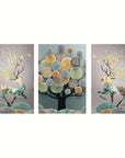 3PC Crystal Painting Wall Decoration for Living Room - Shreya home decor